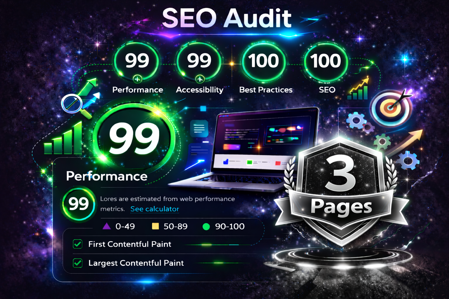 SEO Audit Service - 3 Pages