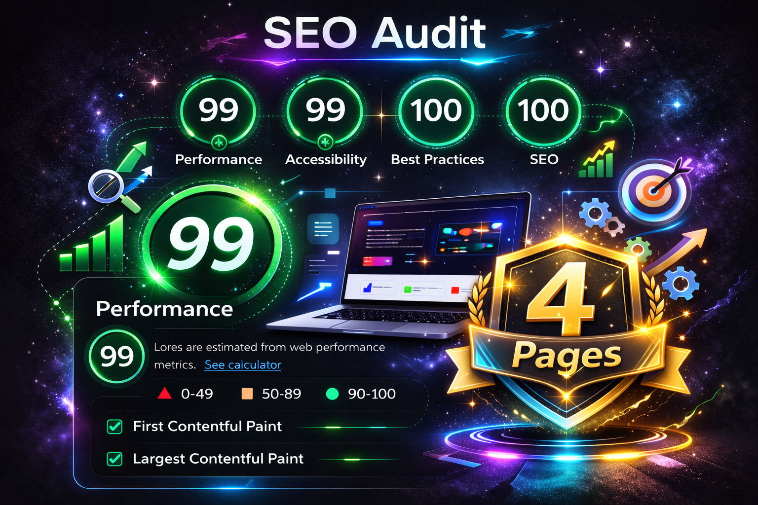 SEO Audit Service - 4 Pages